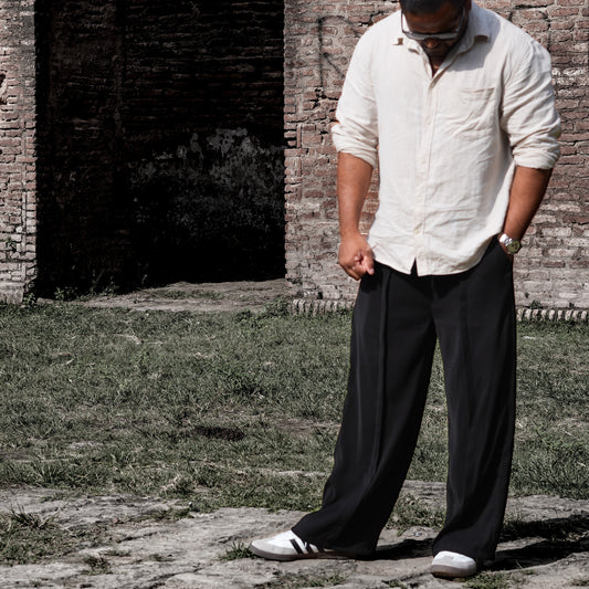 Black Qavara Lounge Pants