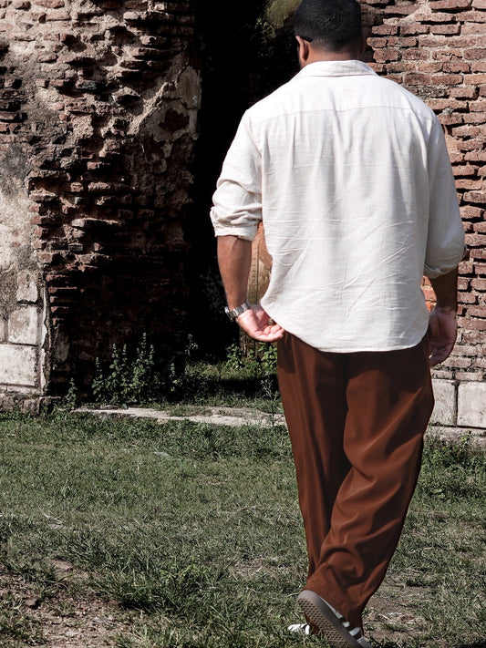 Brown Qavara Lounge Pants