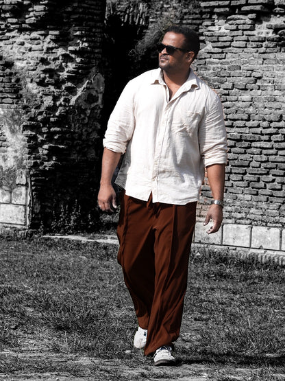 Brown Qavara Lounge Pants