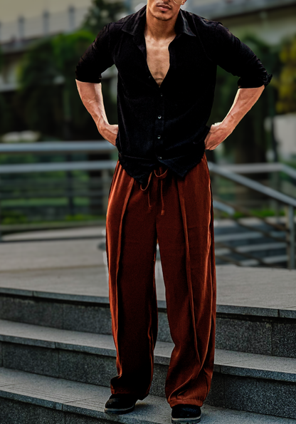 Brown Qavara Lounge Pants
